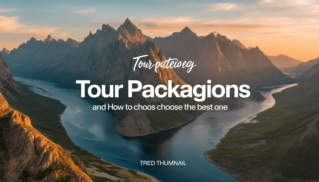 Tour Packages: Top Destinations and How to Choose the Best One
